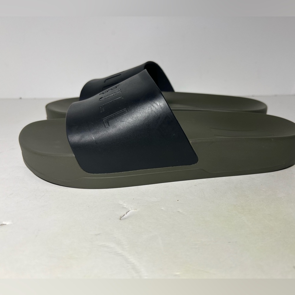 Nobull slide unisex green black logo men’s 9 women’s 10.5